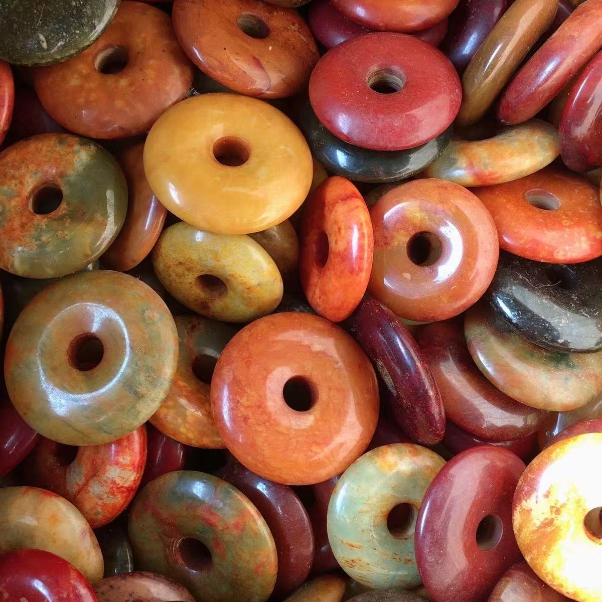 和田玉原石吊坠手把件挂件奇石礼物