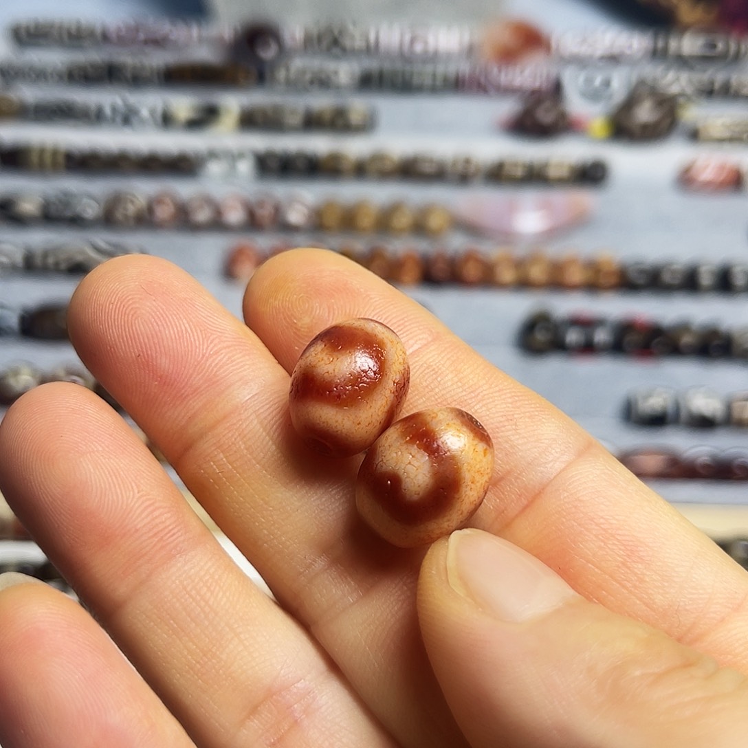 玛瑙/玉髓合金颈饰