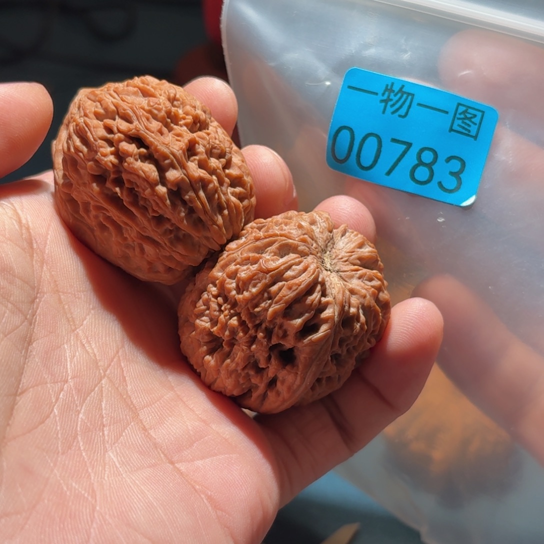 文玩核桃把件蒜头