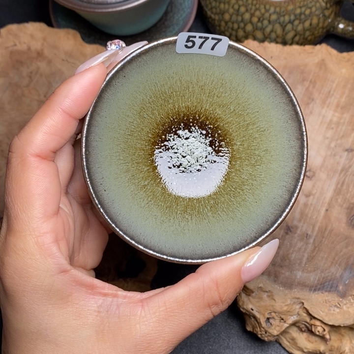 茶盏建窑建盏主人杯577