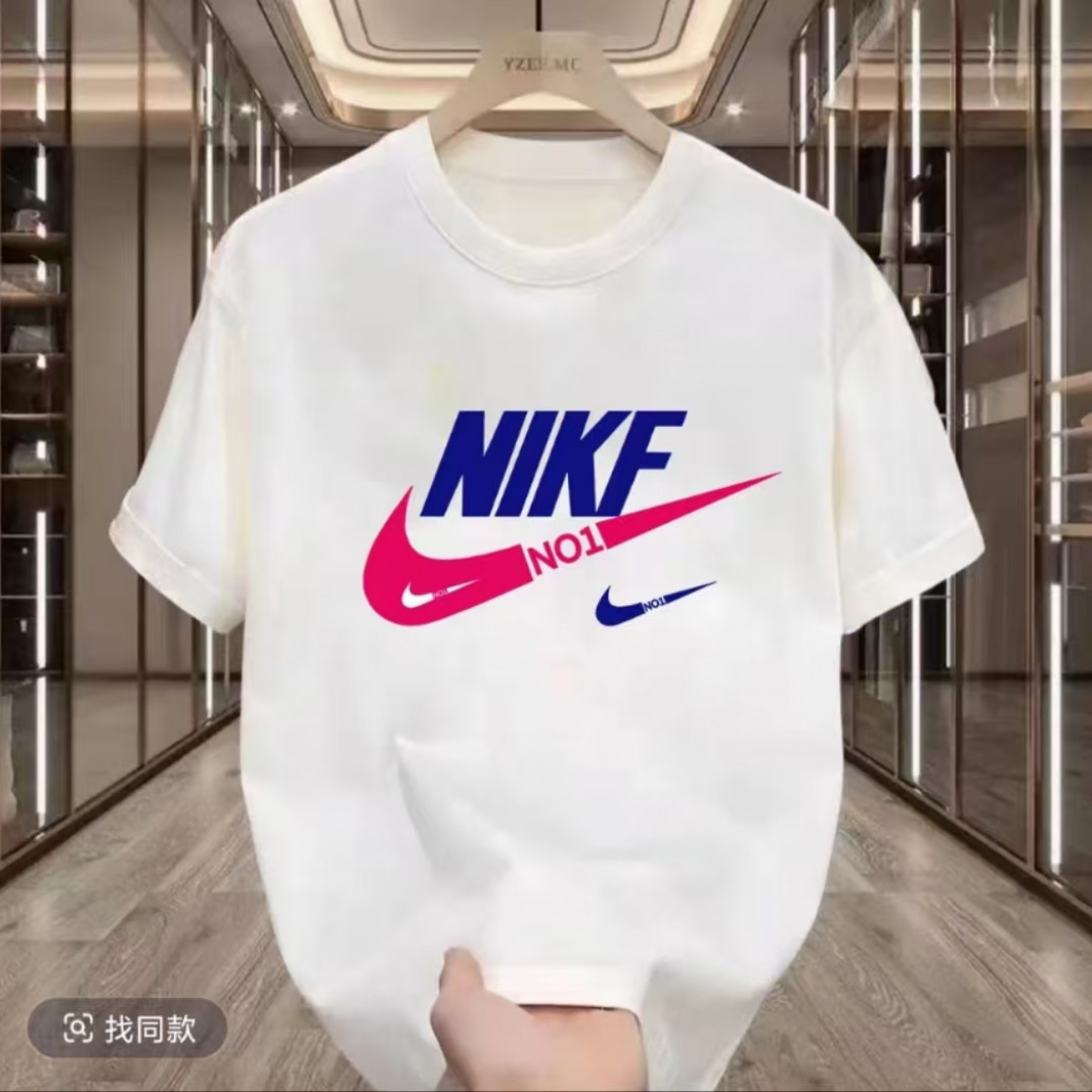 【一折粉丝福利】潮牌男女同款圆领百搭T恤