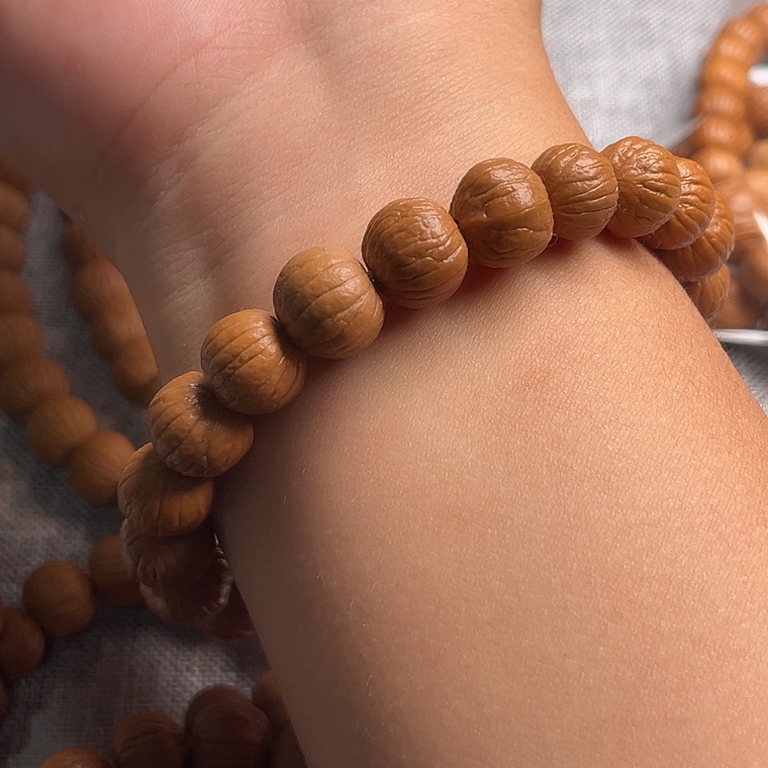 磁***应猴头核桃手串原皮南瓜