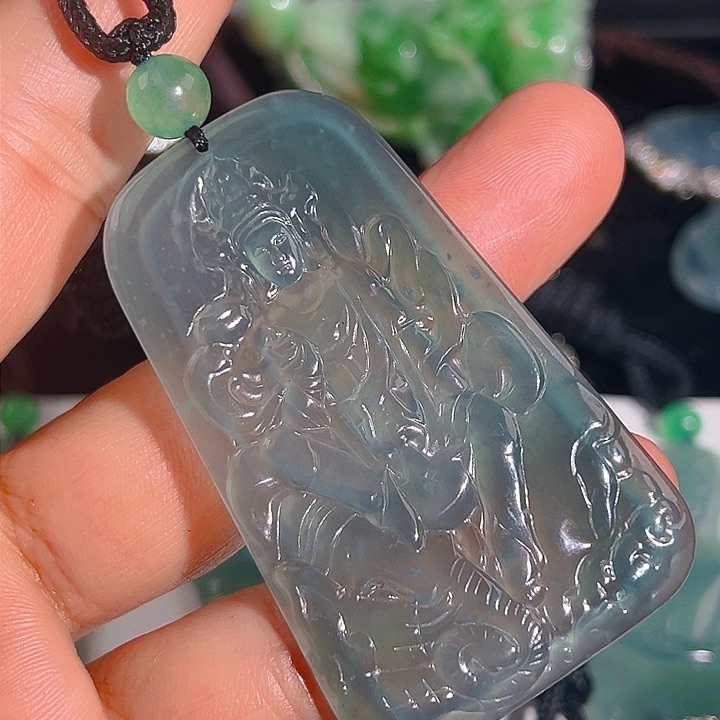 翡翠颈饰未镶嵌4，