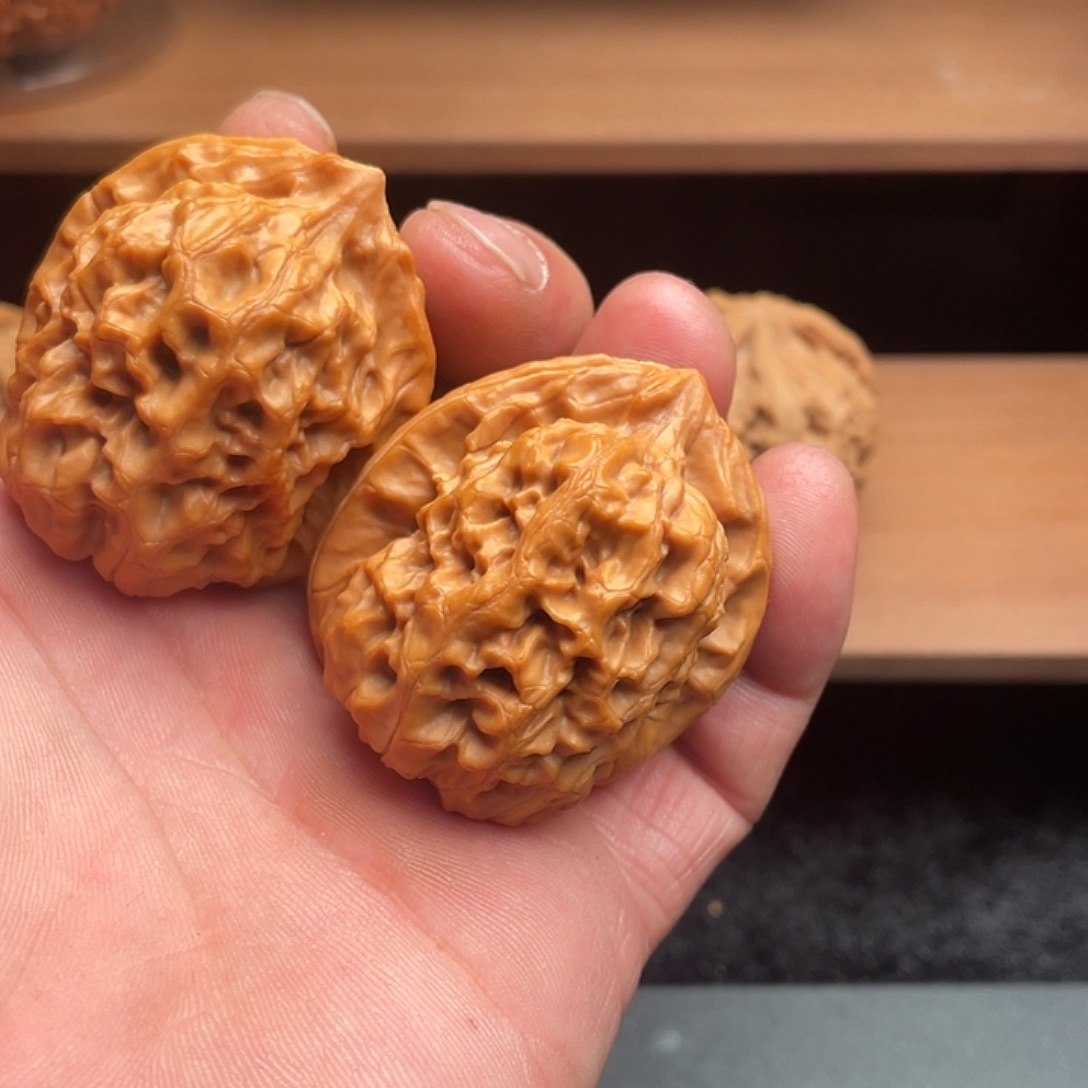 晨***阳吊坠文玩核桃合欢