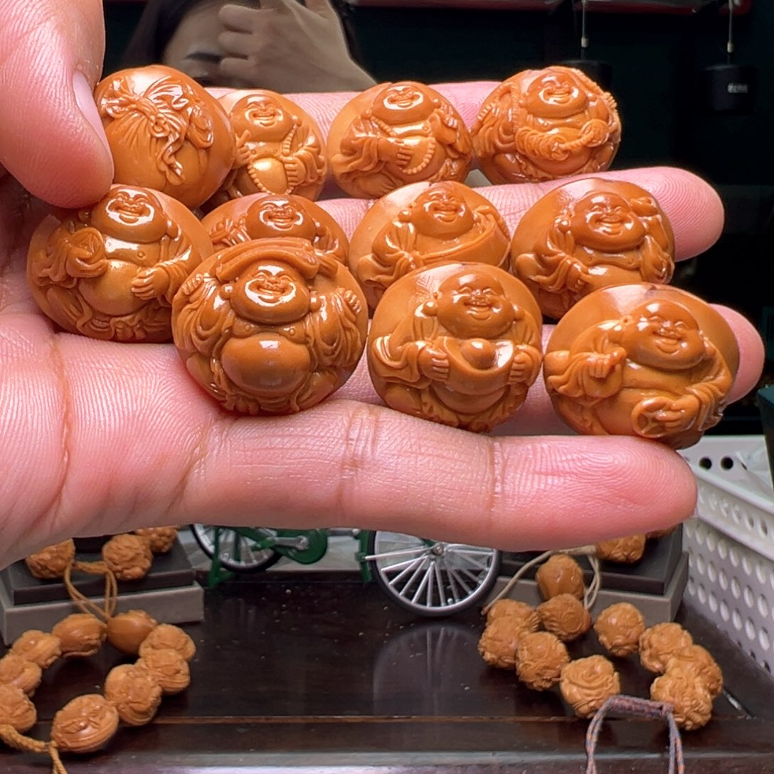 橄榄核手串/手链白**斤橄榄核