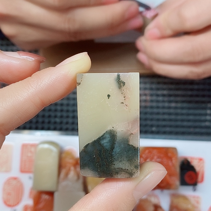 老挝石现场直播手工