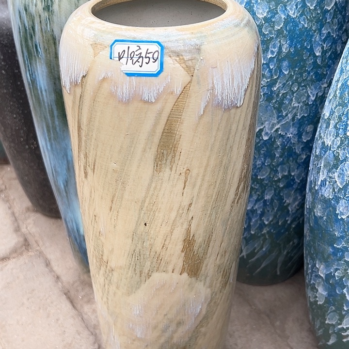 陶瓷景德镇精品花盆栽适合