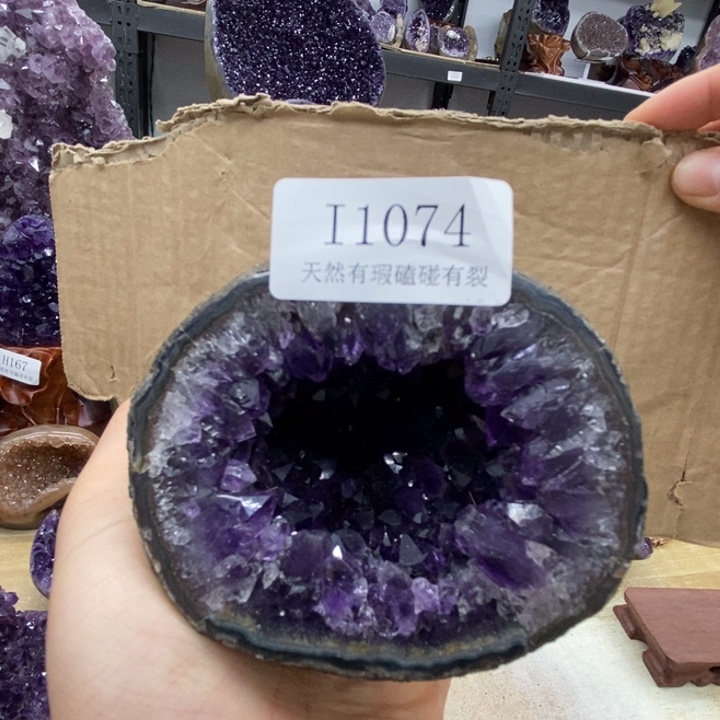 紫晶大型摆件（非配饰）未镶嵌