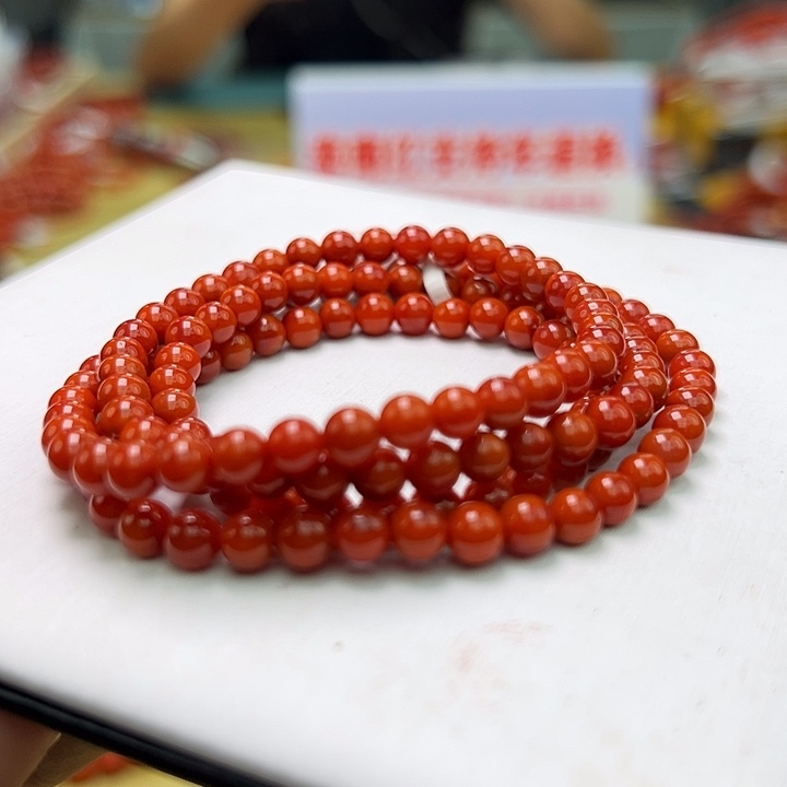 南红玛瑙多样性发一，卡5mm未镶嵌