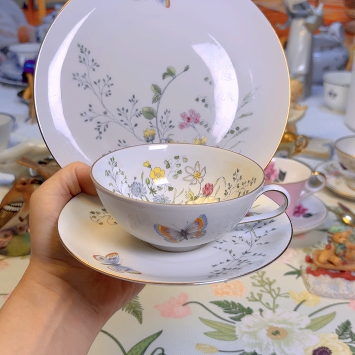 摆件欧洲中古瓷器编号11（德国产塞尔特曼）