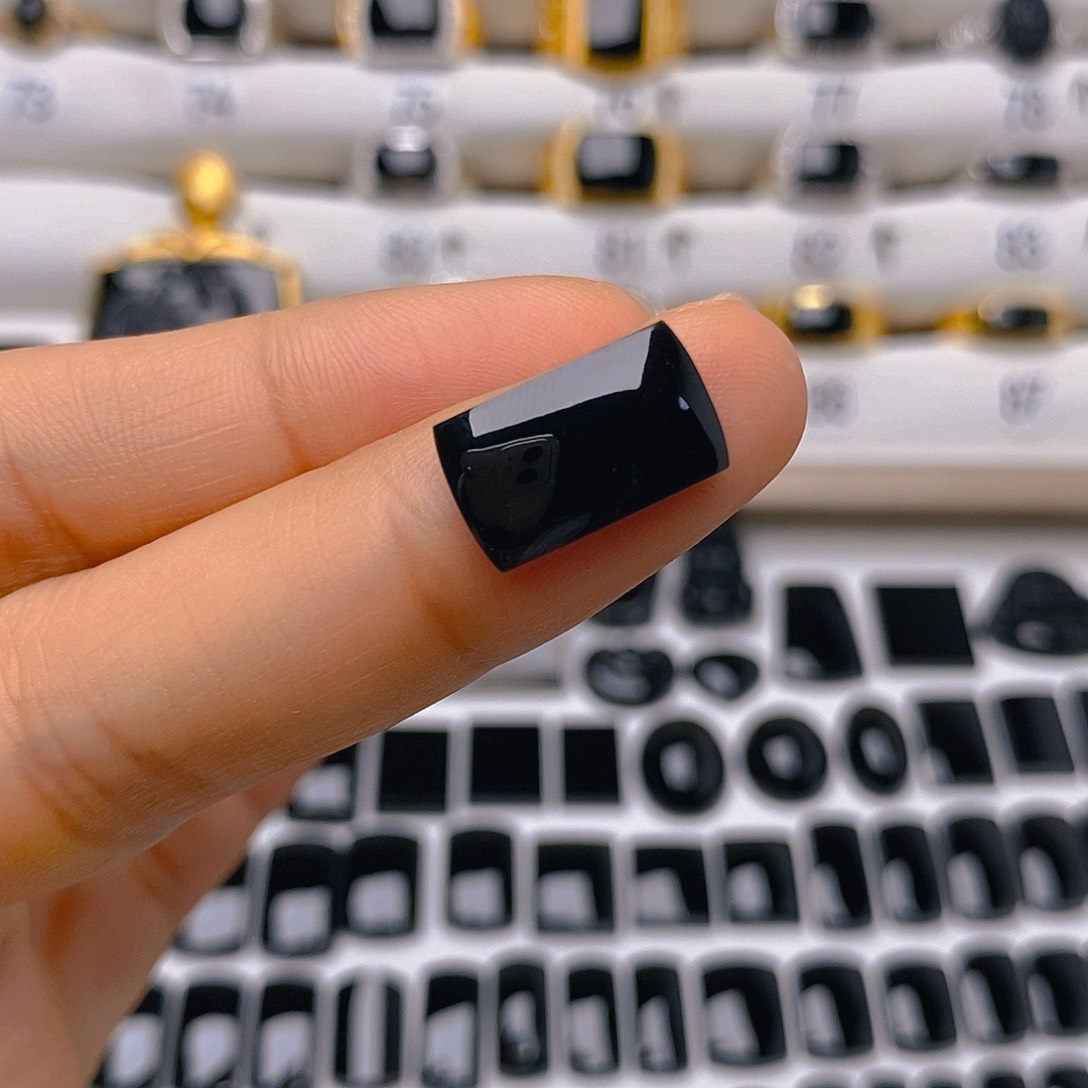 翡翠戒指未镶嵌猫*戒面