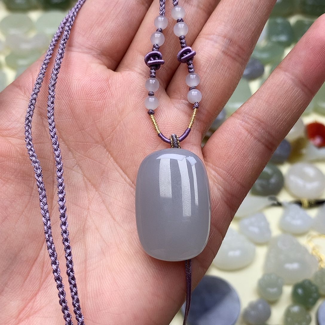 和田玉颈饰未镶嵌七