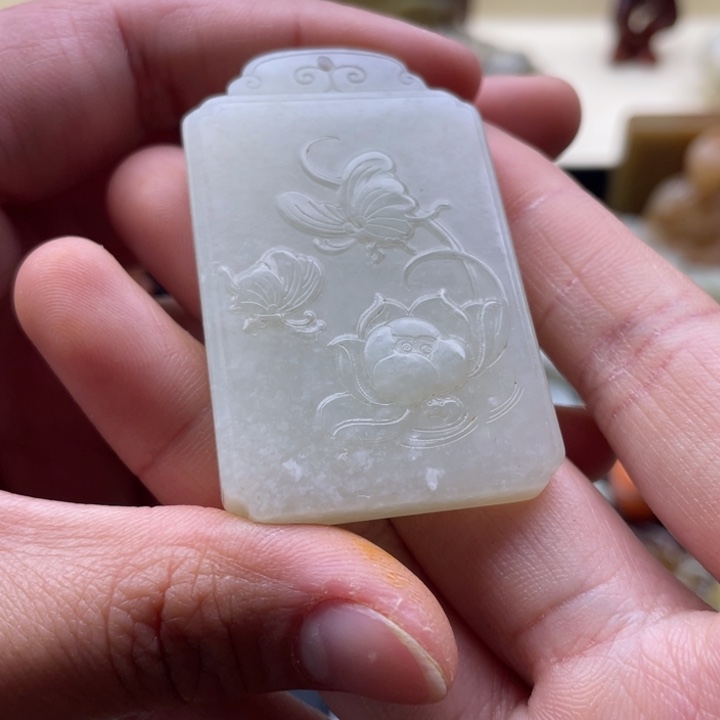 和田玉未镶嵌颈饰188