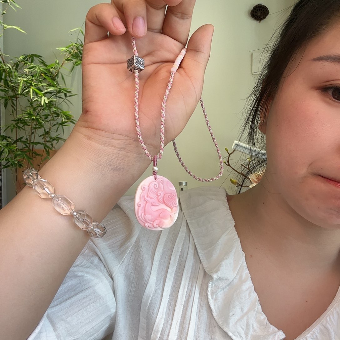 和田玉未镶嵌颈饰寂**雪