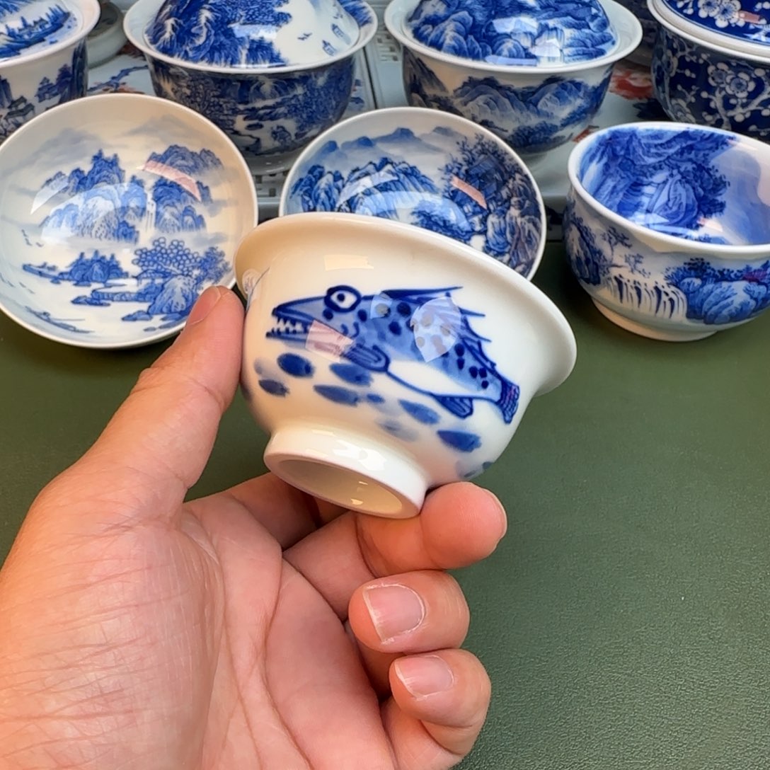 陶纯手工纯手绘茶具274