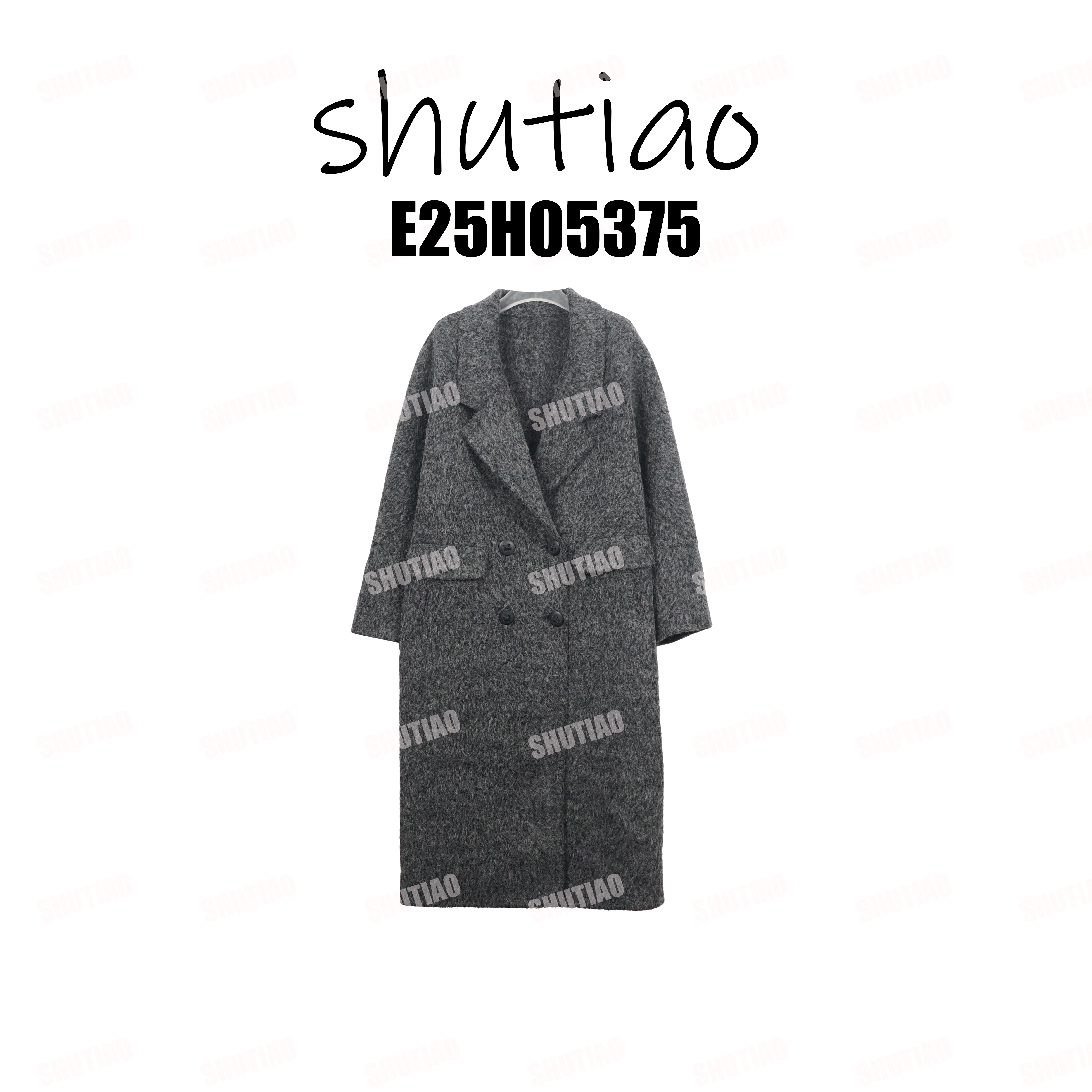 【SHUTIAO】2025冬季：新款小众设计款外套E25H05375