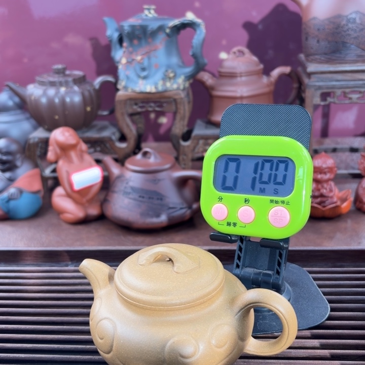 秦***美茶壶紫砂宜兴原矿黄金段