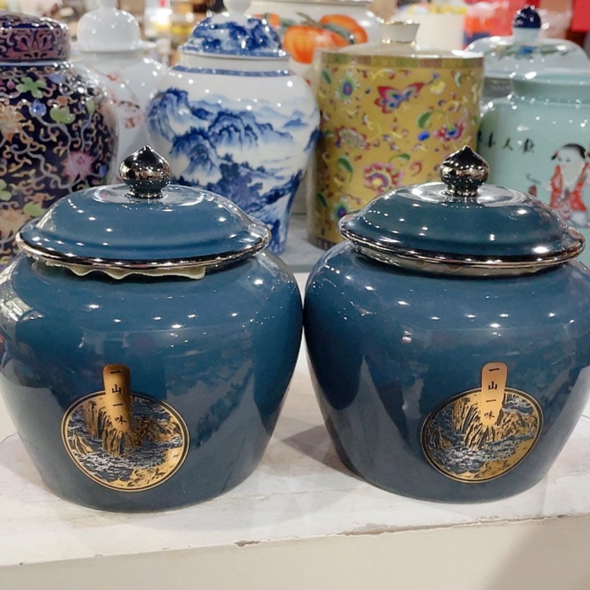 【闪购商品】罐陶瓷茶叶罐储物罐