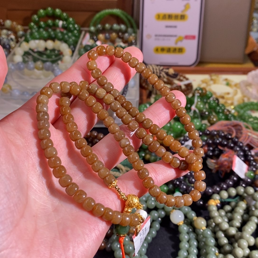 和田玉手链未镶嵌