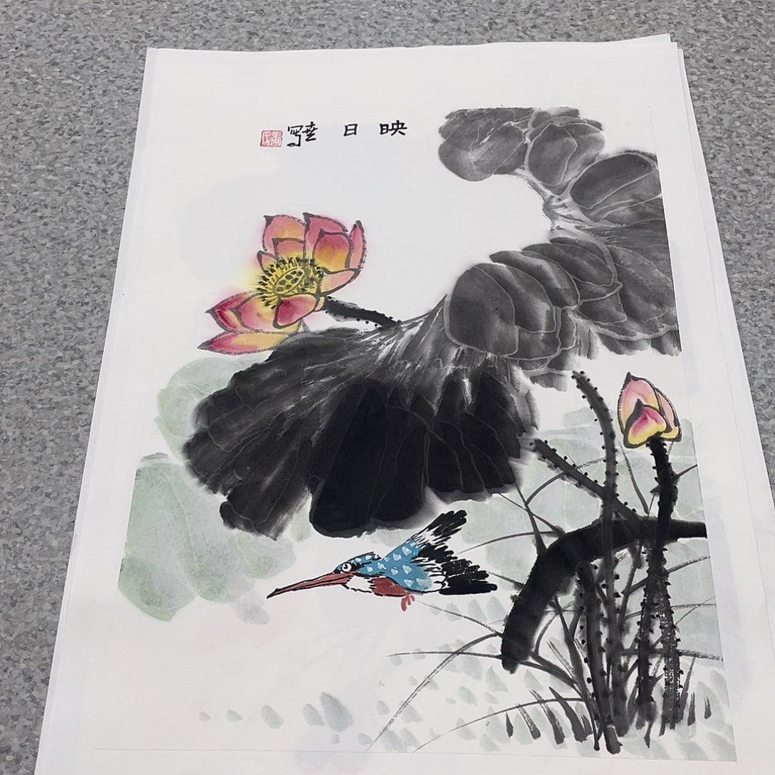 国画1.4平尺国画作品