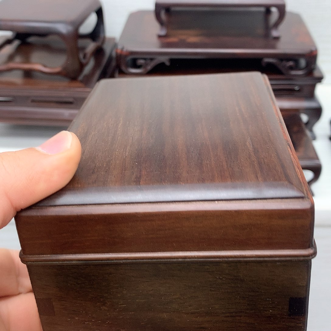 藤类大红酸枝天地盖盒子