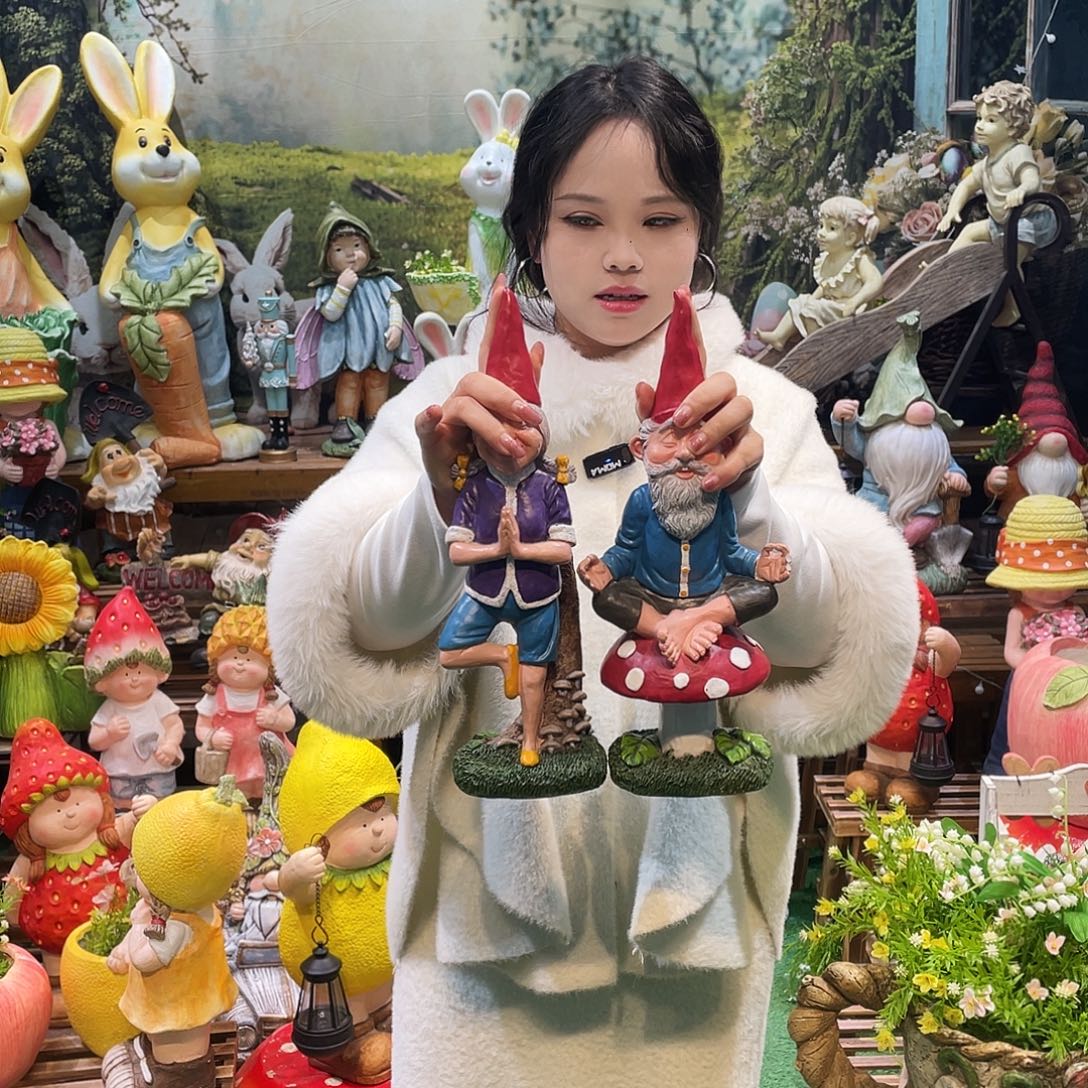 摆件花园摆件红红火火