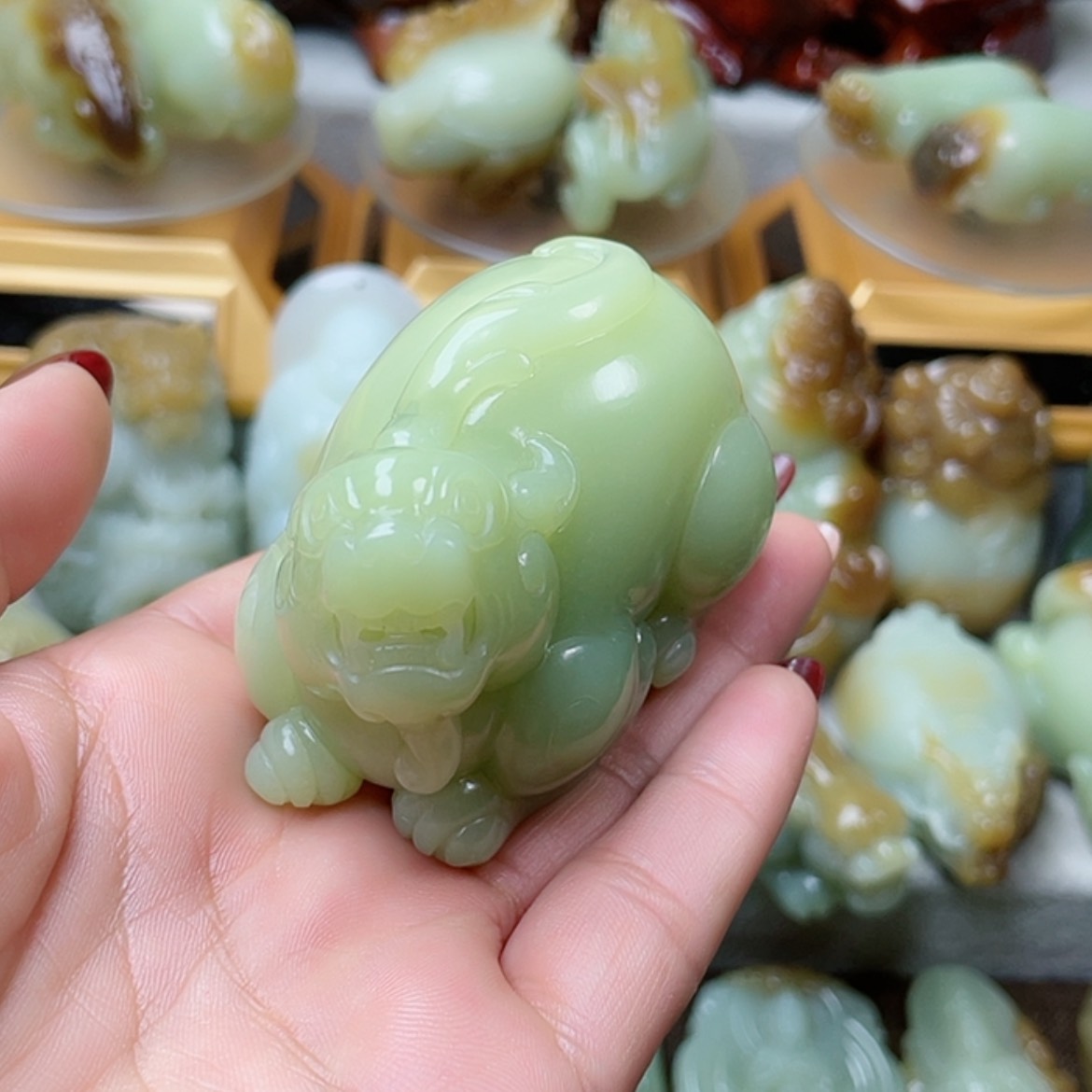 【闪购商品】未镶嵌和田玉挂件西**鸒