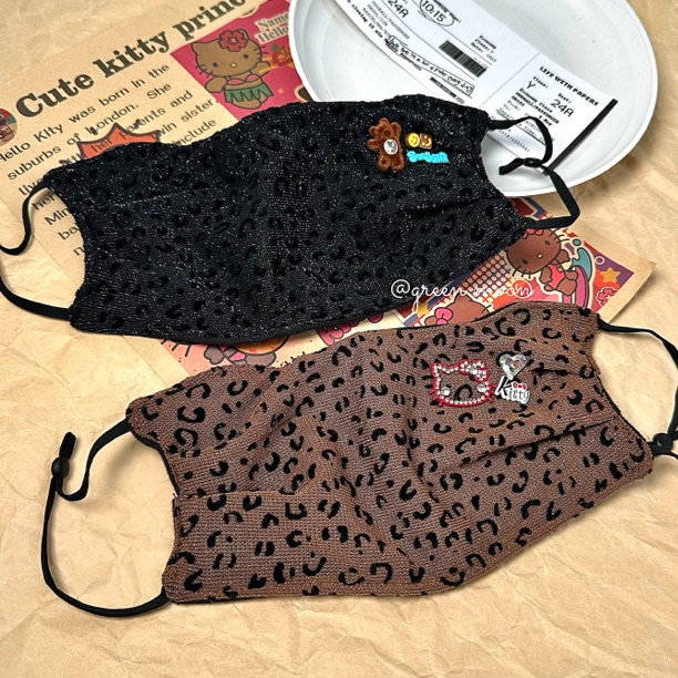 秋冬原创卡通潮酷口罩手工个性买手款高级设计感