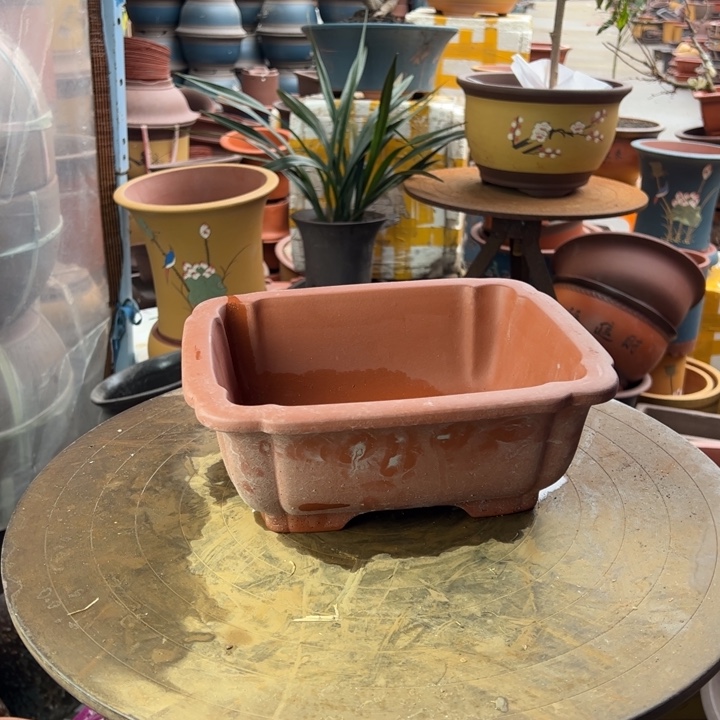 紫砂宜兴紫砂花盆80