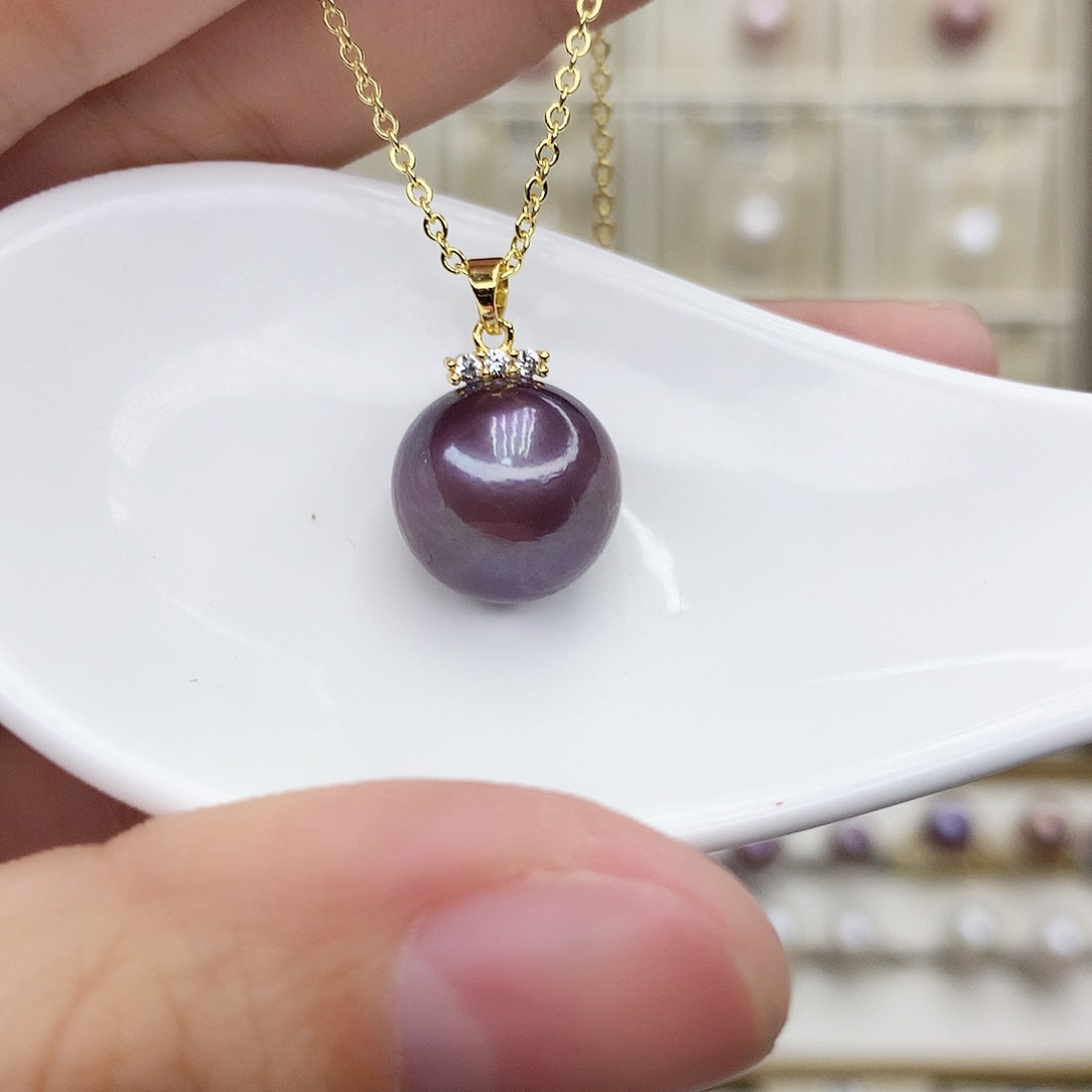 淡水珍珠颈饰合金