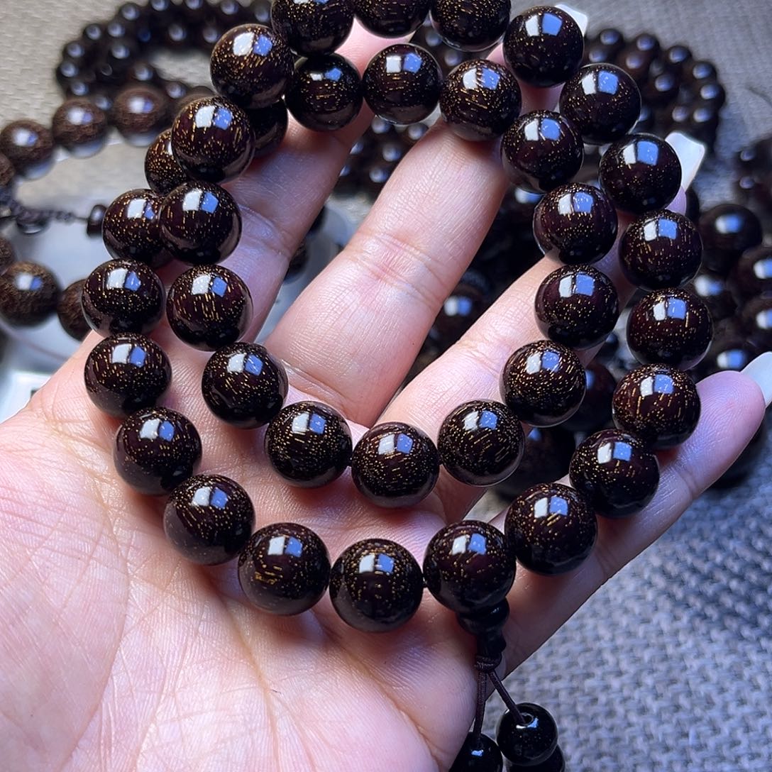 檀香紫檀（小叶紫檀）1.2 36颗满天星