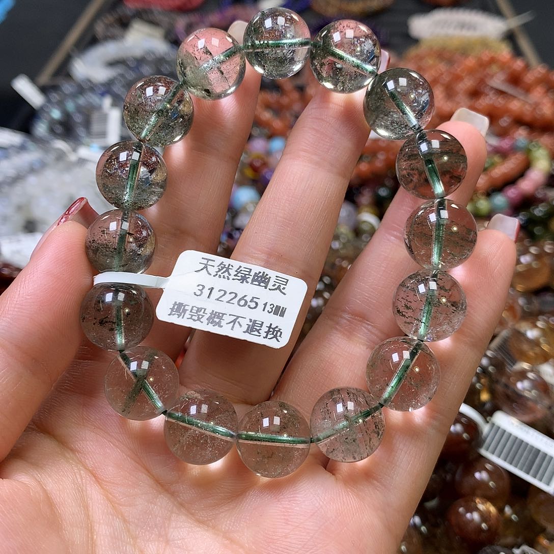 水晶手链未镶嵌，