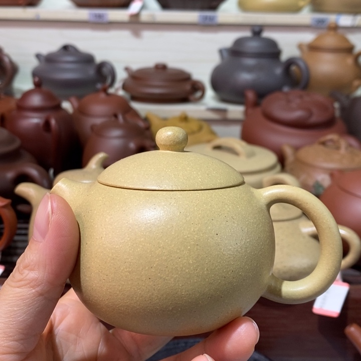 茶壶紫砂微瑕处理一把