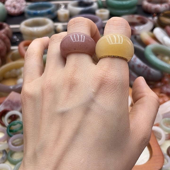 石英质玉圈口61未镶嵌H