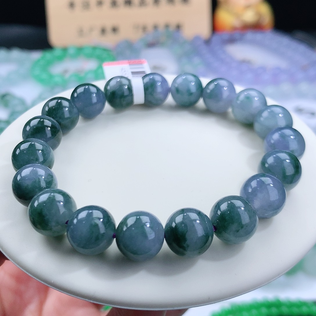 翡翠手链未镶嵌卡10