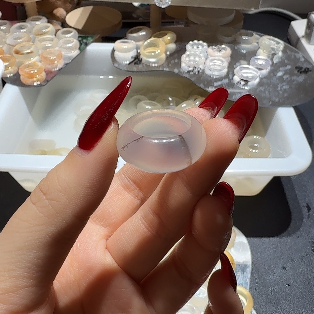 玛瑙/玉髓合金戒指1 漏款播间看细节不退换