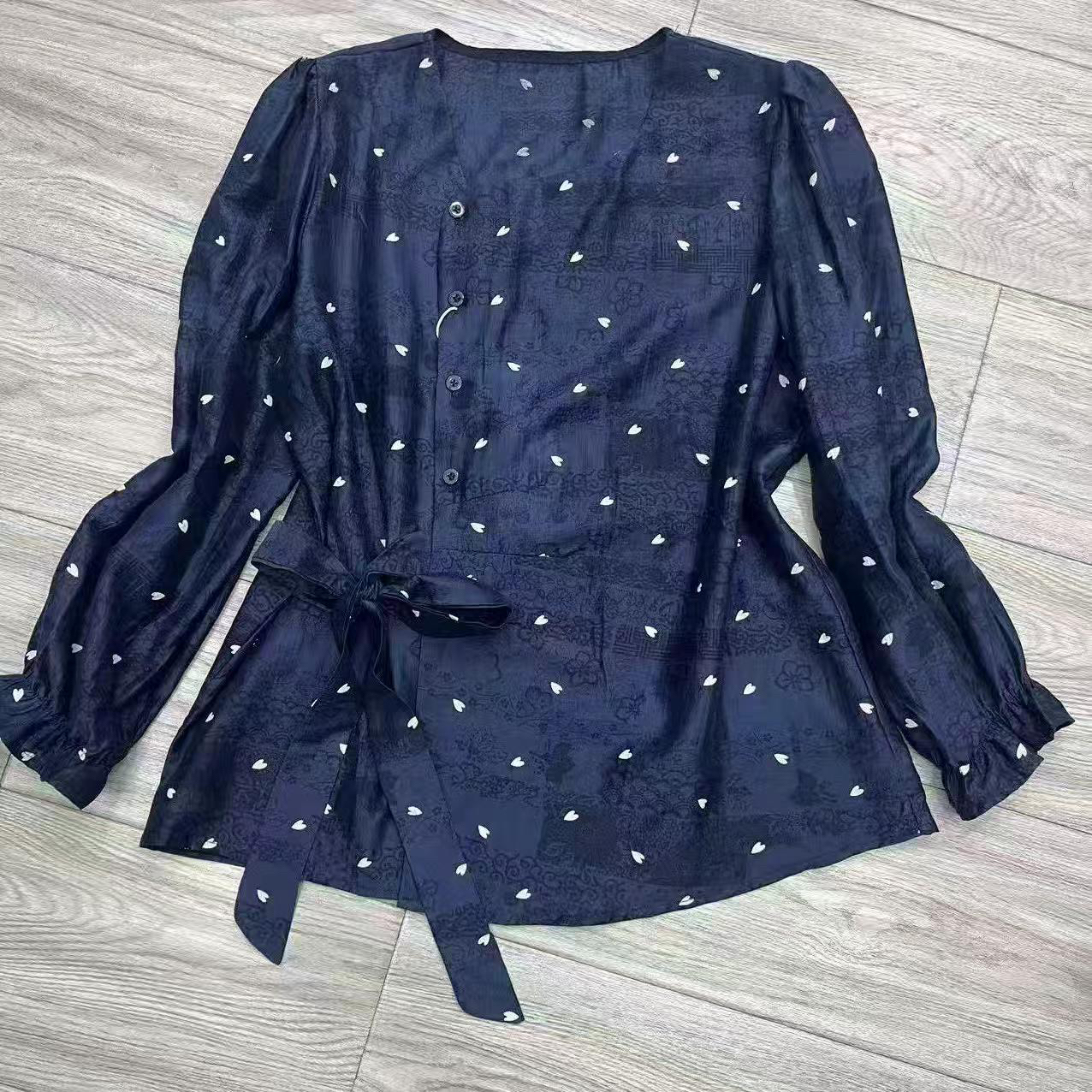 「精致天花板」东东家*6612大码新款高级感优雅百搭宽松显瘦上衣