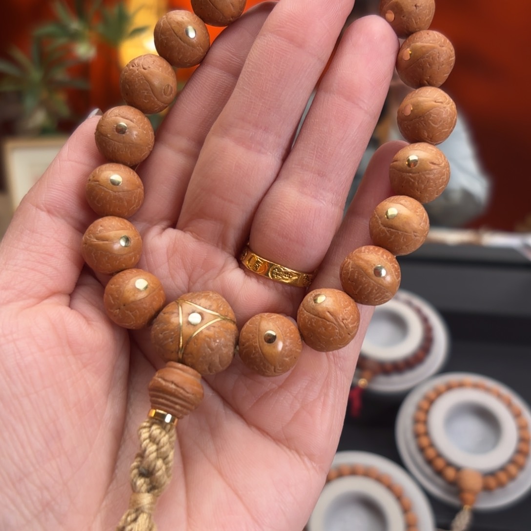 凤眼菩提吊坠13毫米铜单圈