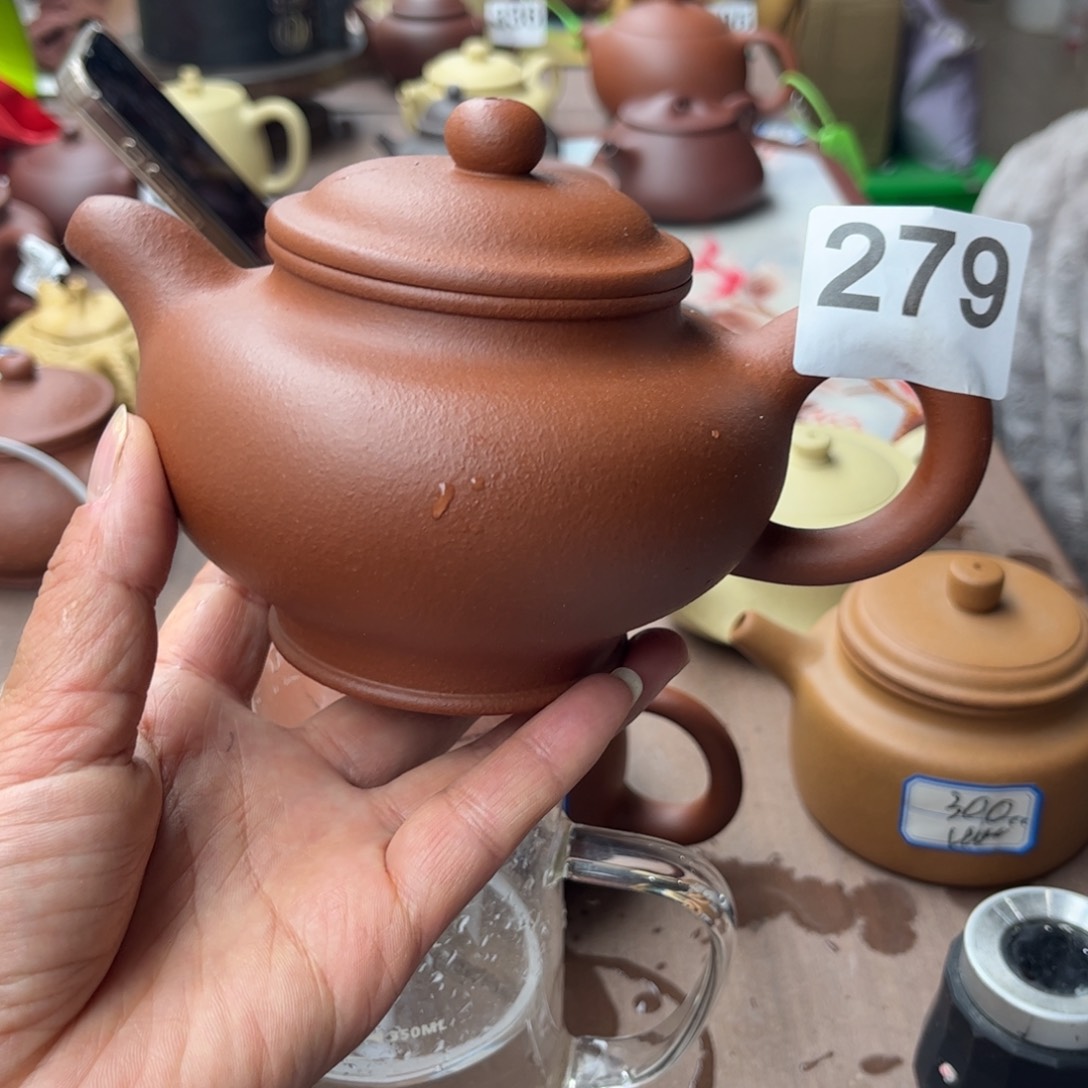 紫砂茶壶降坡泥瑕疵400cc