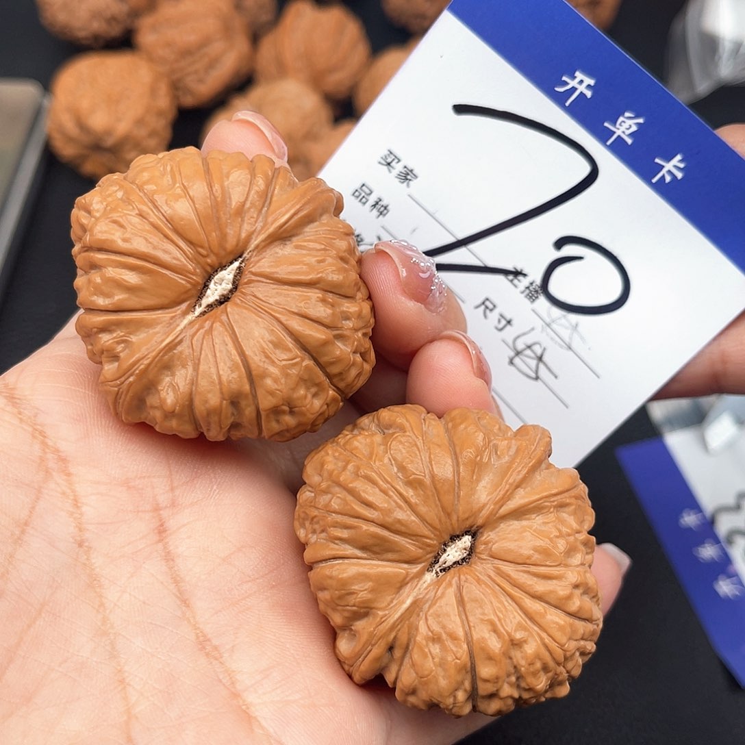 桃核吊坠南瓜墩45尺寸 微色差 便宜出