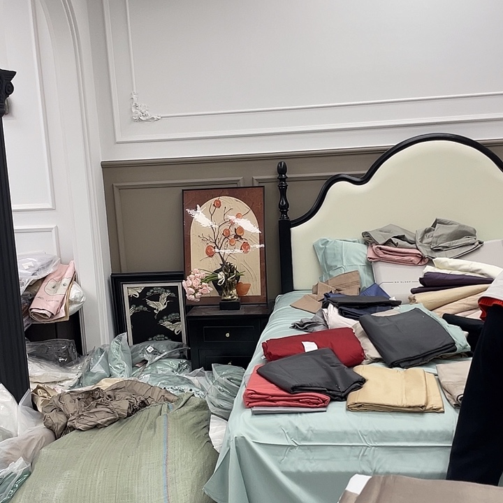 子***晨棉全棉棉全棉036被罩一个床单一个尺寸随机