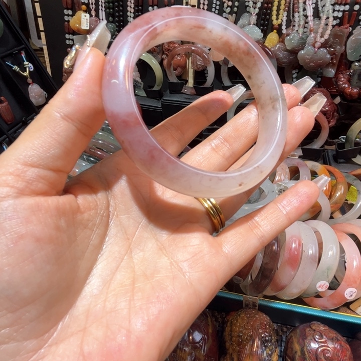 石英质玉手镯合金蝶*
