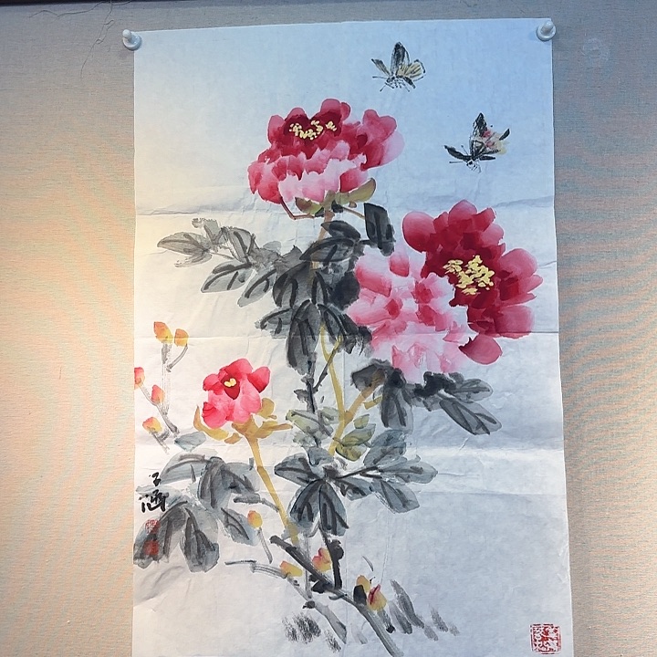 国画刘春香老师作品点赞