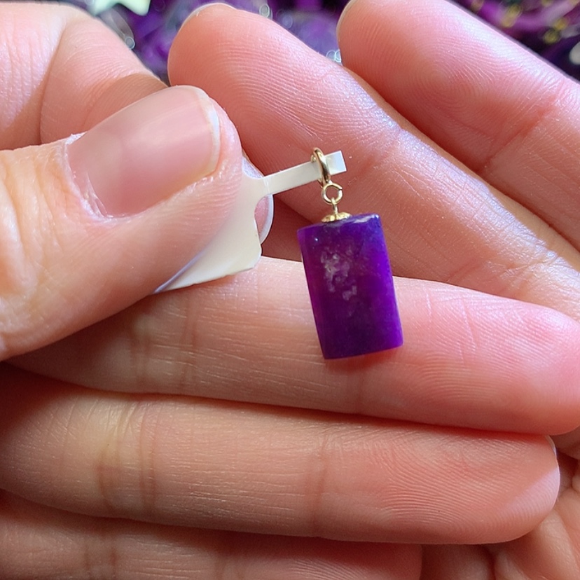 【闪购商品】苏纪石（舒俱来） 吊坠18K金镶嵌