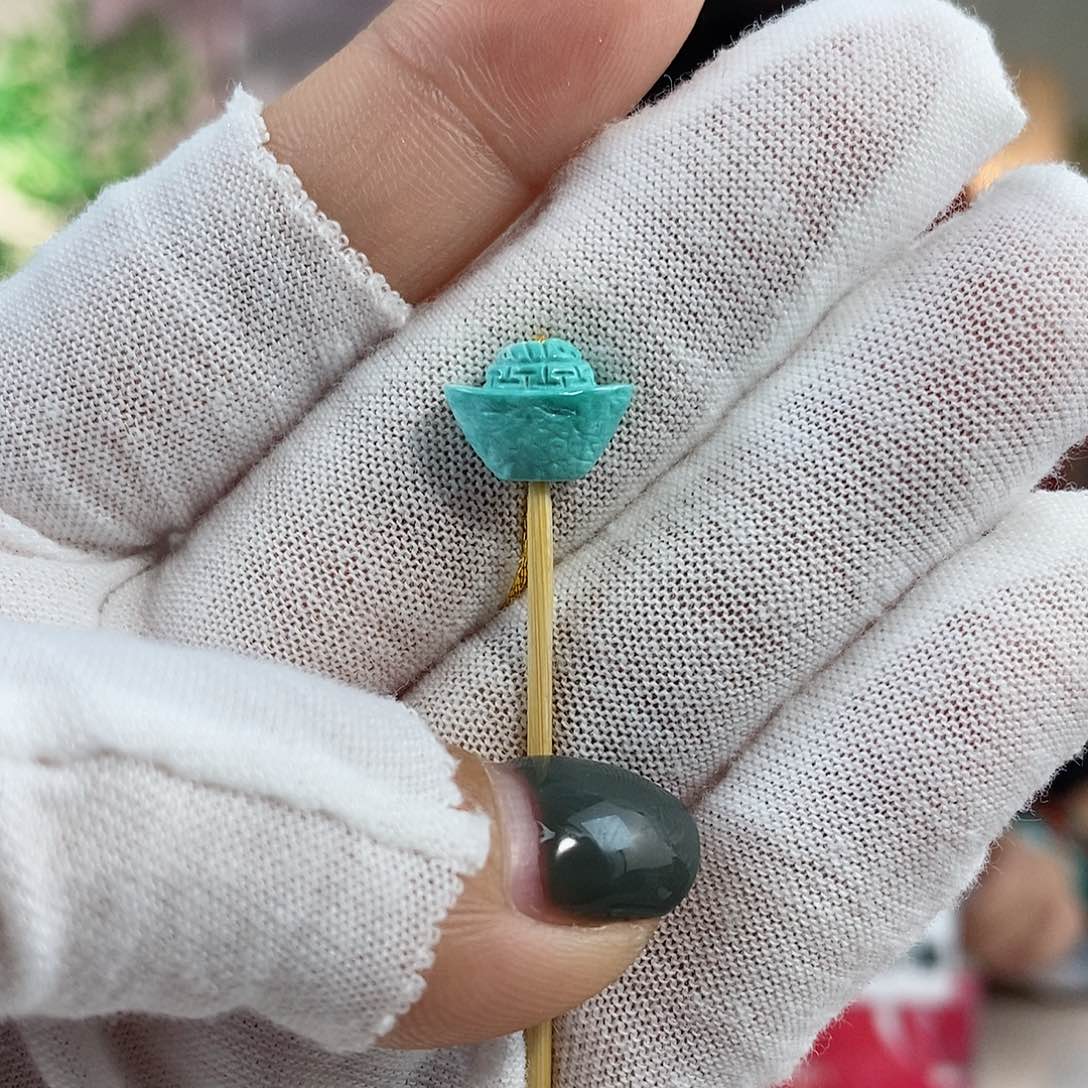 绿松石珠宝奇石未镶嵌