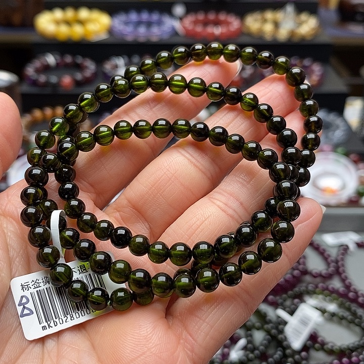 碧玺手链未镶嵌甜*仙