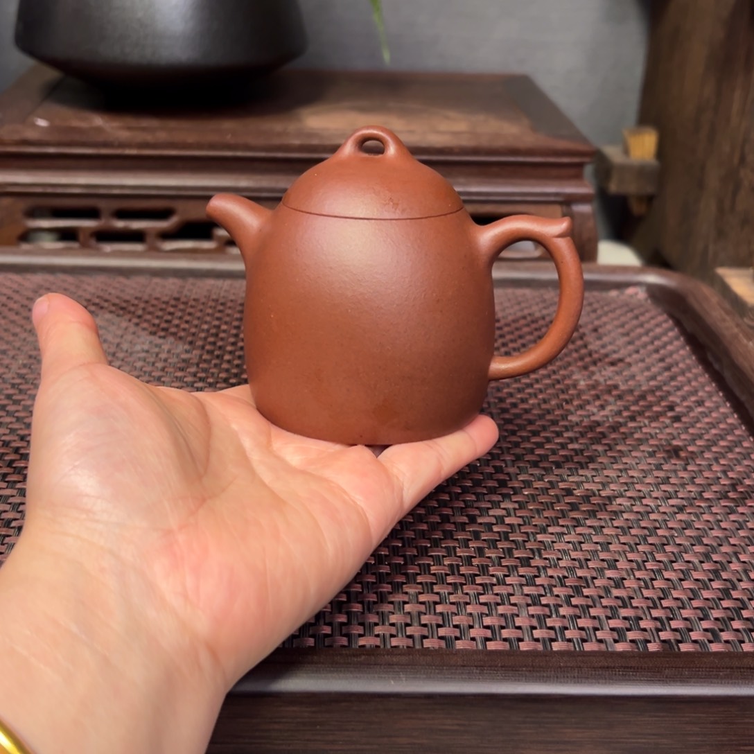 紫砂茶壶越*者全手秦权