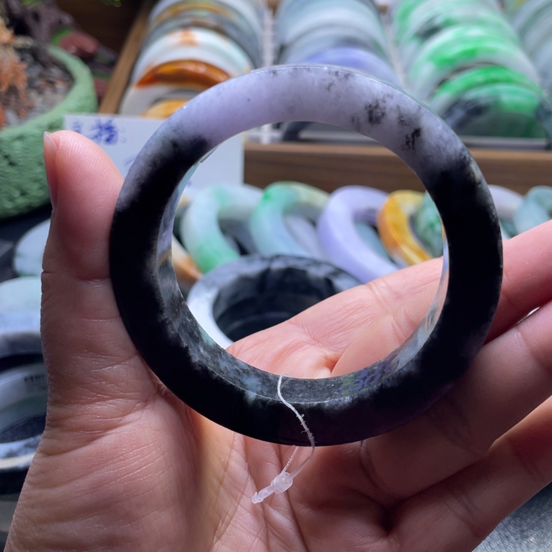定制翡翠未镶嵌纯天然翡翠手镯定制