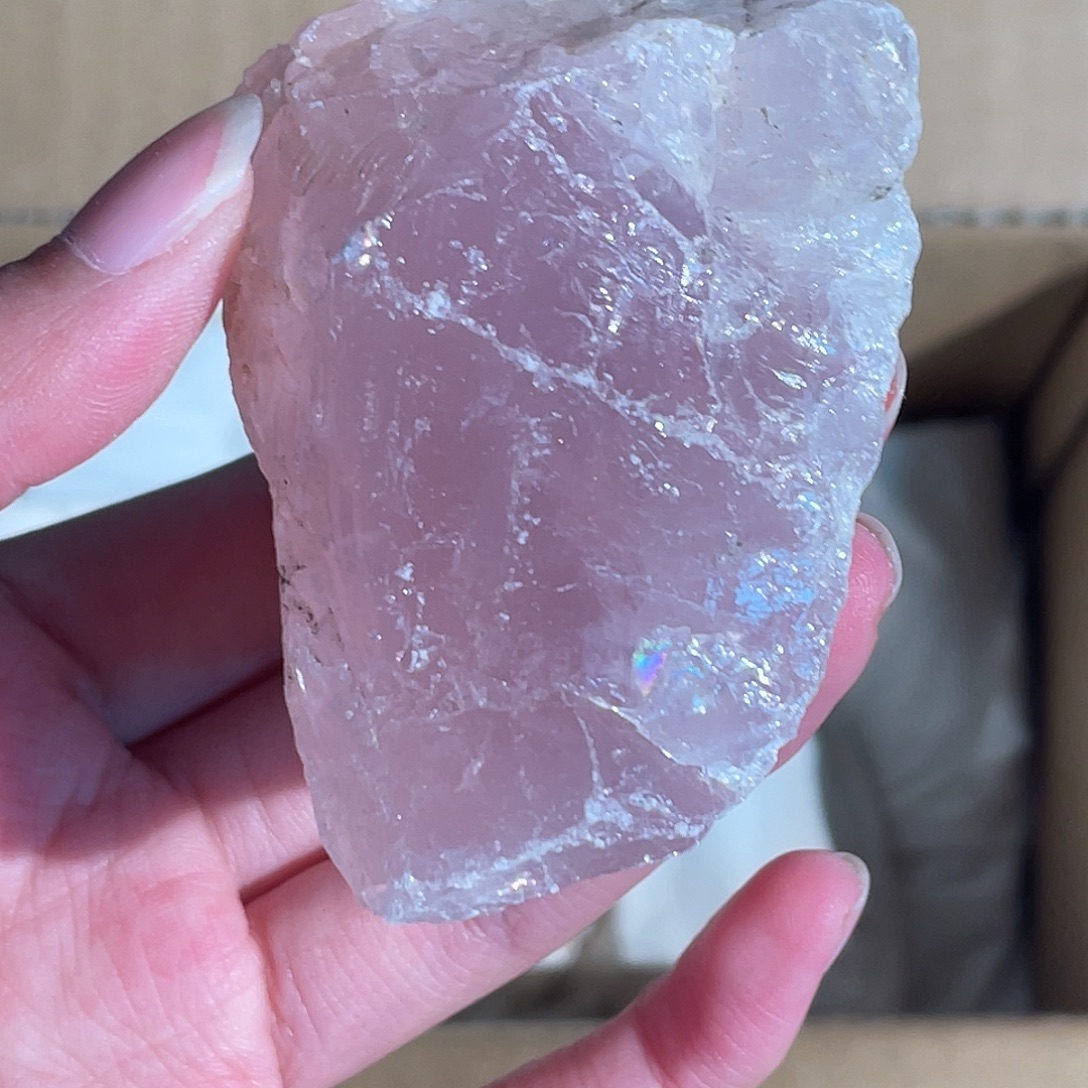 未镶嵌水晶手串粉水晶 47号