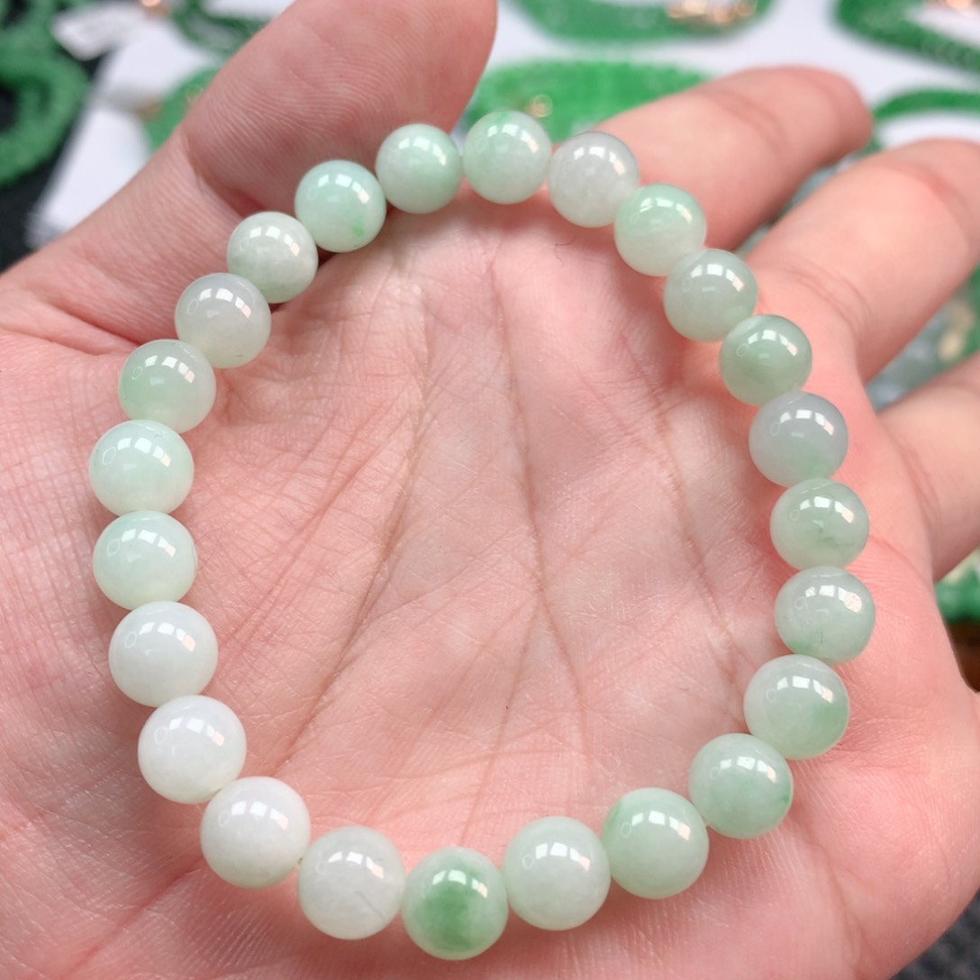 翡翠手链未镶嵌翡翠